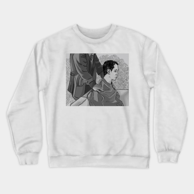 I love you, but you're kind of evil Crewneck Sweatshirt by malkovvitch